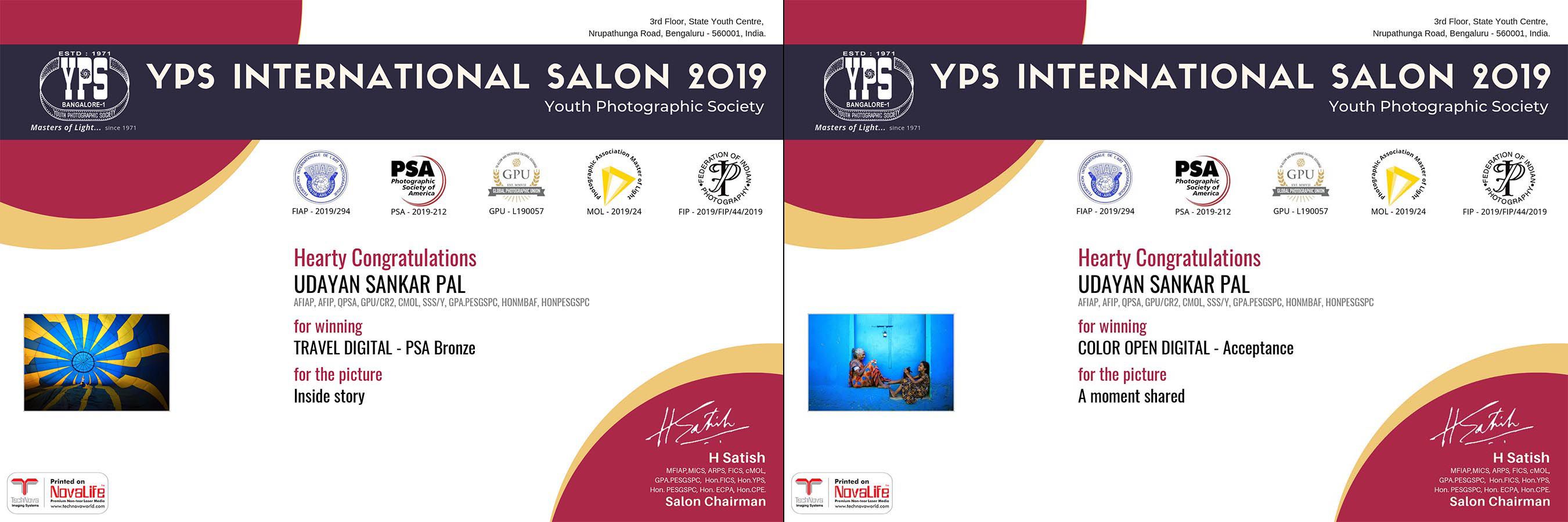 YPS International Salon-2019
