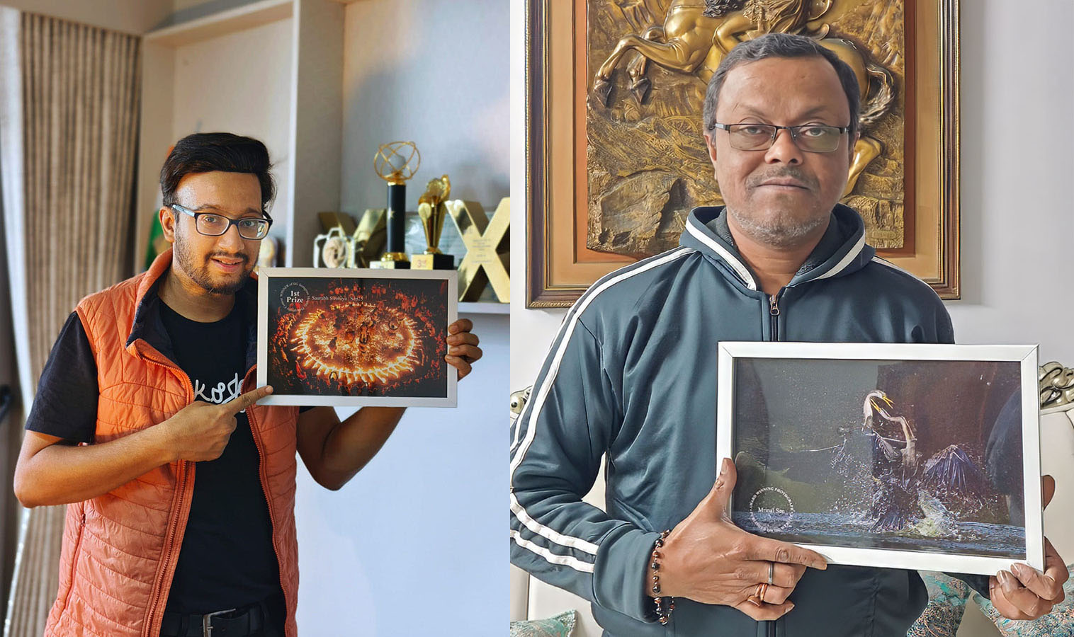 with Award winning frame from IIG Contest