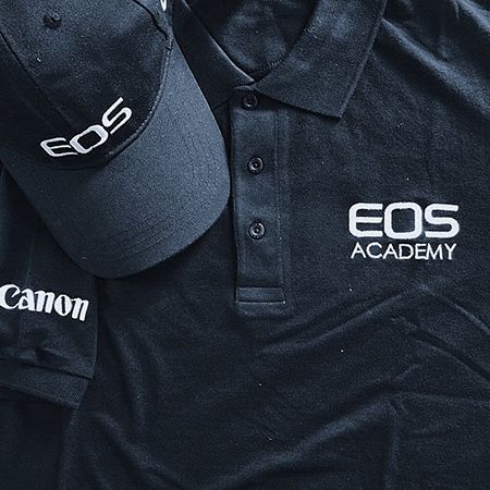 Canon EOS Academy Tshirt and Cap