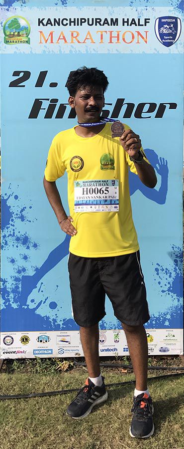 Kanchipuram Half Marathon 2017