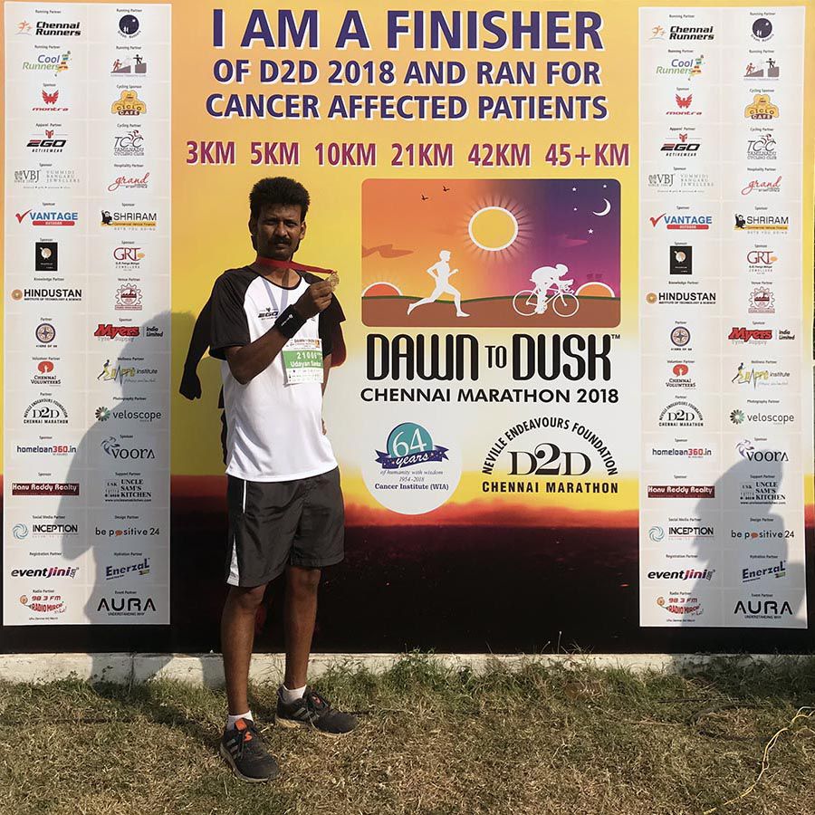 Dawn to Dask Chennai Marathon 2018