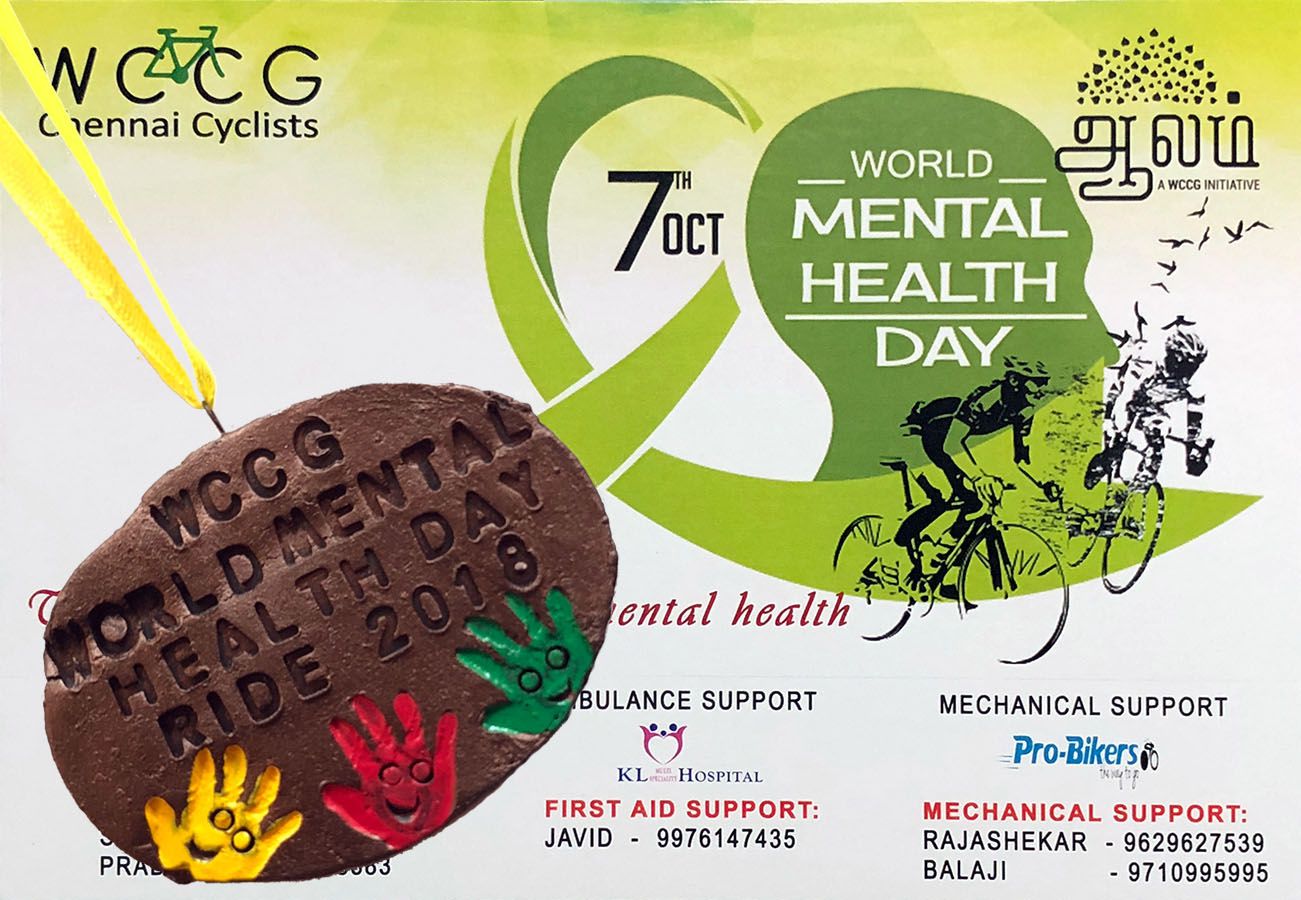 WCCG-World Mental Health Day Ride