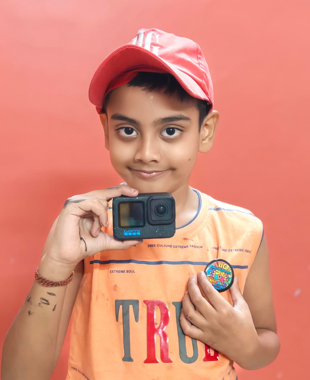 Prokarsha (Mainak) Dey with Young IIG Badge